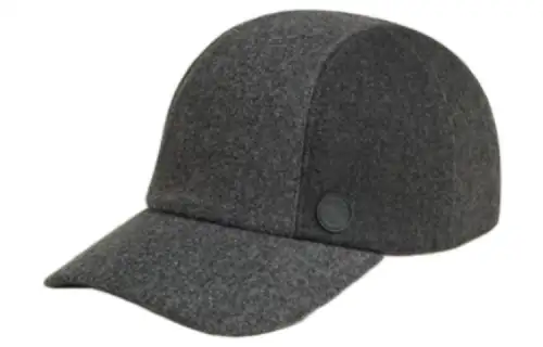 HERMES Baseball Caps Men's Dark Gray