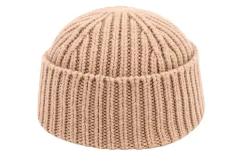 GUCCI Logo-patch Ribbed Beanie