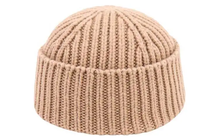 GUCCI Logo-patch Ribbed Beanie
