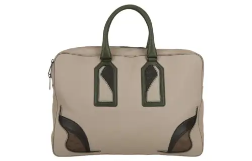 Bottega Veneta Zip Closure Leather Handbag Women's Light Brown
