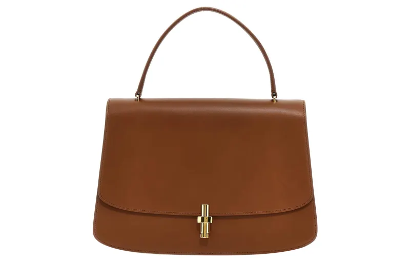 THE ROW Calfskin Handbag Regular Women's Brown