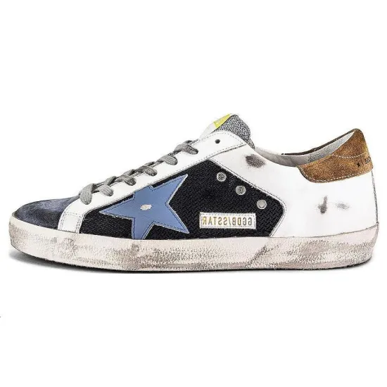 Golden Goose Super-Star Skateboard Shoes Men Low-Top White