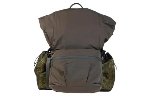 Bottega Veneta Foldable Calfskin Backpack Men's Brown