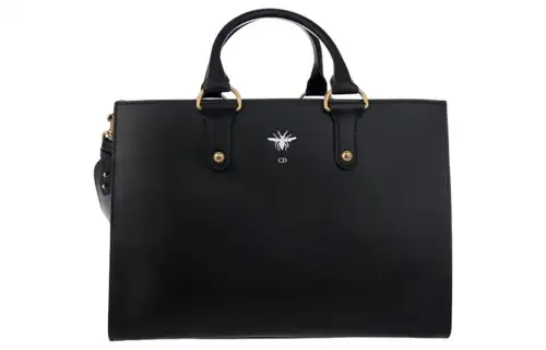DIOR Cow Leather Shoulder Bag, Crossbody Bag, Handbag Women's Black