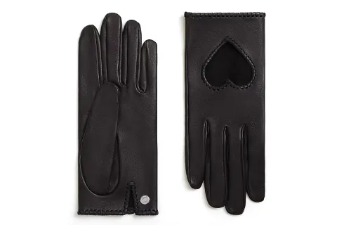 HERMES Gloves Women's Black