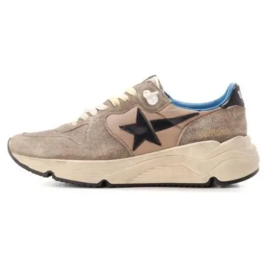Golden Goose Running Sole Casual Shoes Men Low-Top Gray