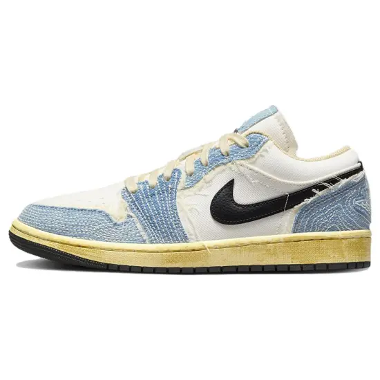 Jordan 1 Low SE WRMK Sashiko Denim