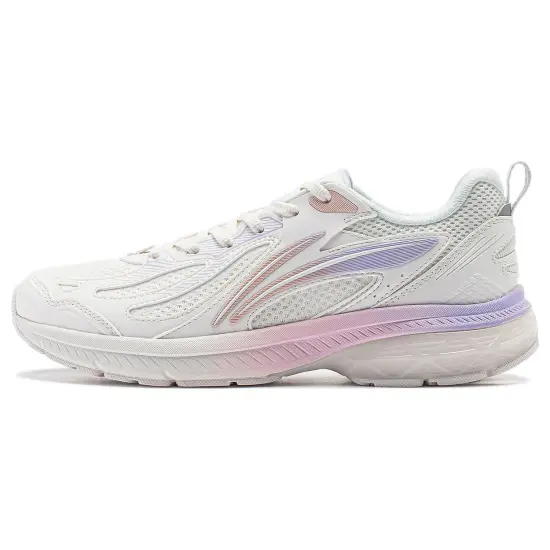 LINING Running Shoes Women's Low-Top Mist White