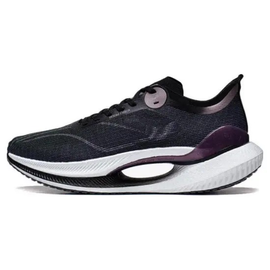 LiNing Jueying 2 Essential Cushioning Breathable Lightweight Rebound Low Top Running Shoes Men's Black