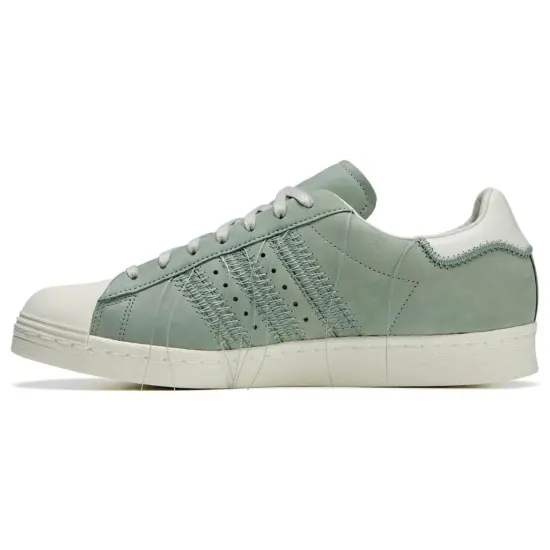 Adidas Originals Y 3 Superstar Silver Green Off White Light Brown