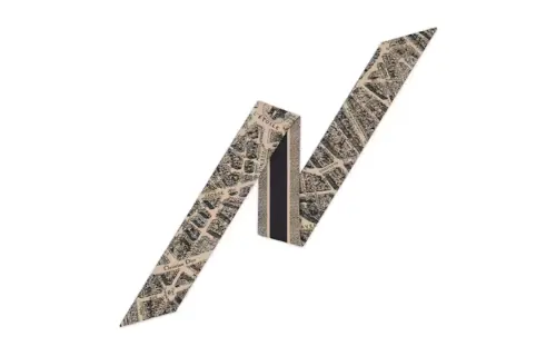 DIOR Silk Scarves Women's Beige