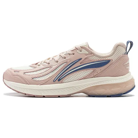LINING Running Shoes Women's Low-Top Tea Orange Pink