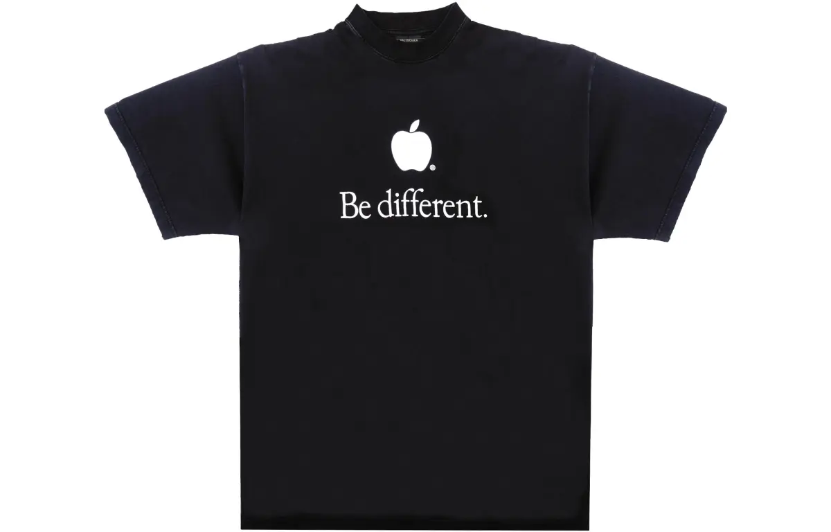 Balenciaga T Shirt Unisex Black