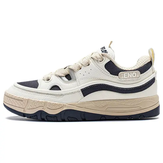 LINING CF Casual Shoes Men Low-Top Beige White