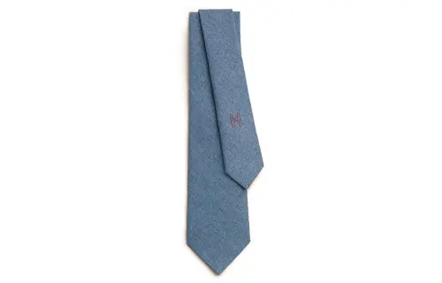 HERMES Ties Men's Blue