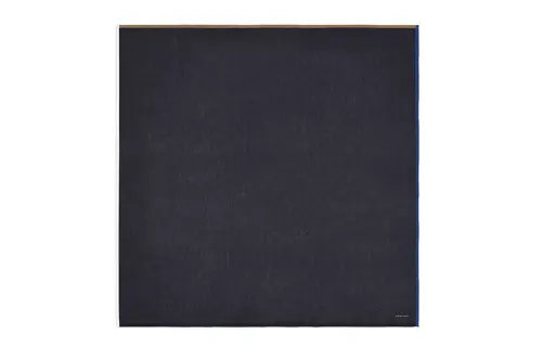 HERMES Knit Scarves Women's Dark Blue
