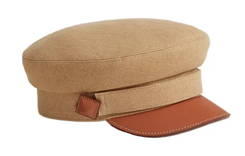HERMES Medor Berets Women's Brown