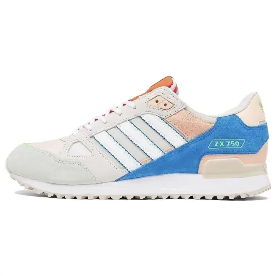 Adidas Originals ZX 750 Casual Shoes Men Low-Top Beige