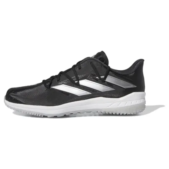 Adidas Adizero Afterburner 9 Turf Baseball Core Black Silver Metallic Carbon