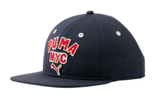 PUMA Polyester Baseball Caps Unisex Dark Blue