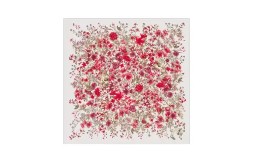 DIOR Patterned Print Scarves Women's Multicolor