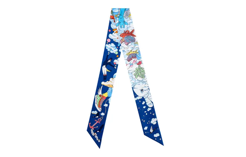 Hermès Pre Owned 2020s Sur Mon Nuage Scarf