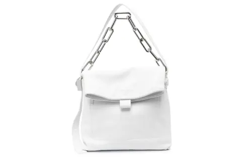 Ow Booster leather shoulder bag