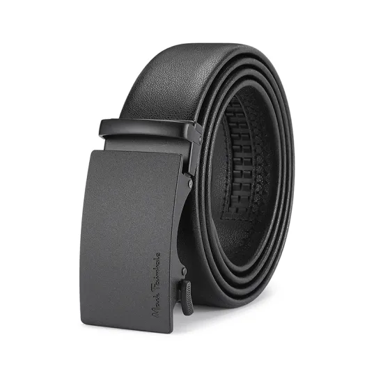 FAIRWHALE Cow Leather Belts Men's Width 3.5CM