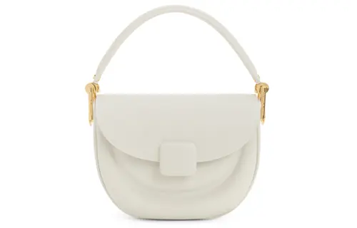 CHARLES&KEITH Pu Handbag, Shoulder Bag, Crossbody Bag Small Women's White/Black/Chocolate/Green