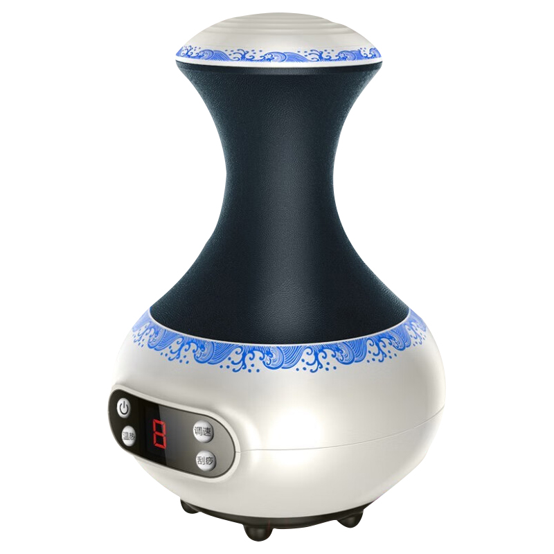 AUX massager for waist and shoulders, 20 magnetic therapy points, 9 levels of hot compress, 9 levels of suction 506