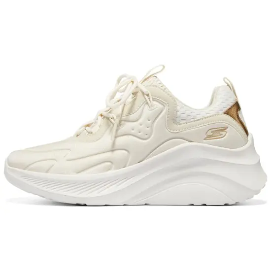 Skechers Bob's Sport Bobs Chaos Hi Shoes 'Cream White' Women's