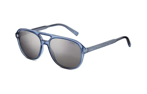 DIOR Acetate Aviator Sunglasses Men's Blue