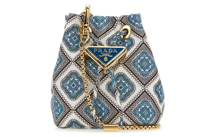 PRADA Fabric Crossbody Bag, Shoulder Bag Women's Multicolor