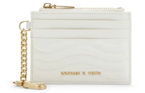CHARLES&KEITH Fabric Charles & Keith Bag Coin Purse Card Holder Mini Women's Multicolor
