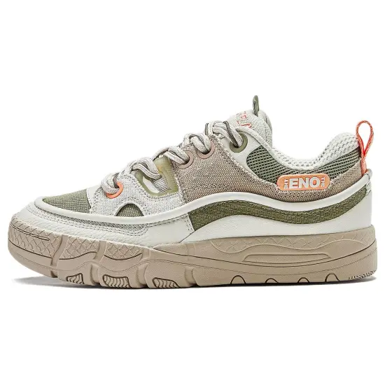 LiNing CF Renowned 3.5 Durable Cushioning Low Top Casual Shoes Men's Agarwood Green