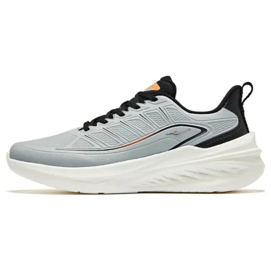 Erke Running Shoes Men Low-Top Gray