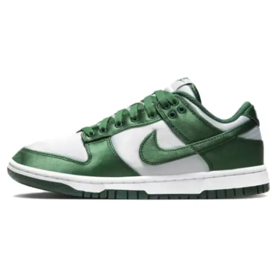 Nike Dunk Low Michigan State Satin Women's