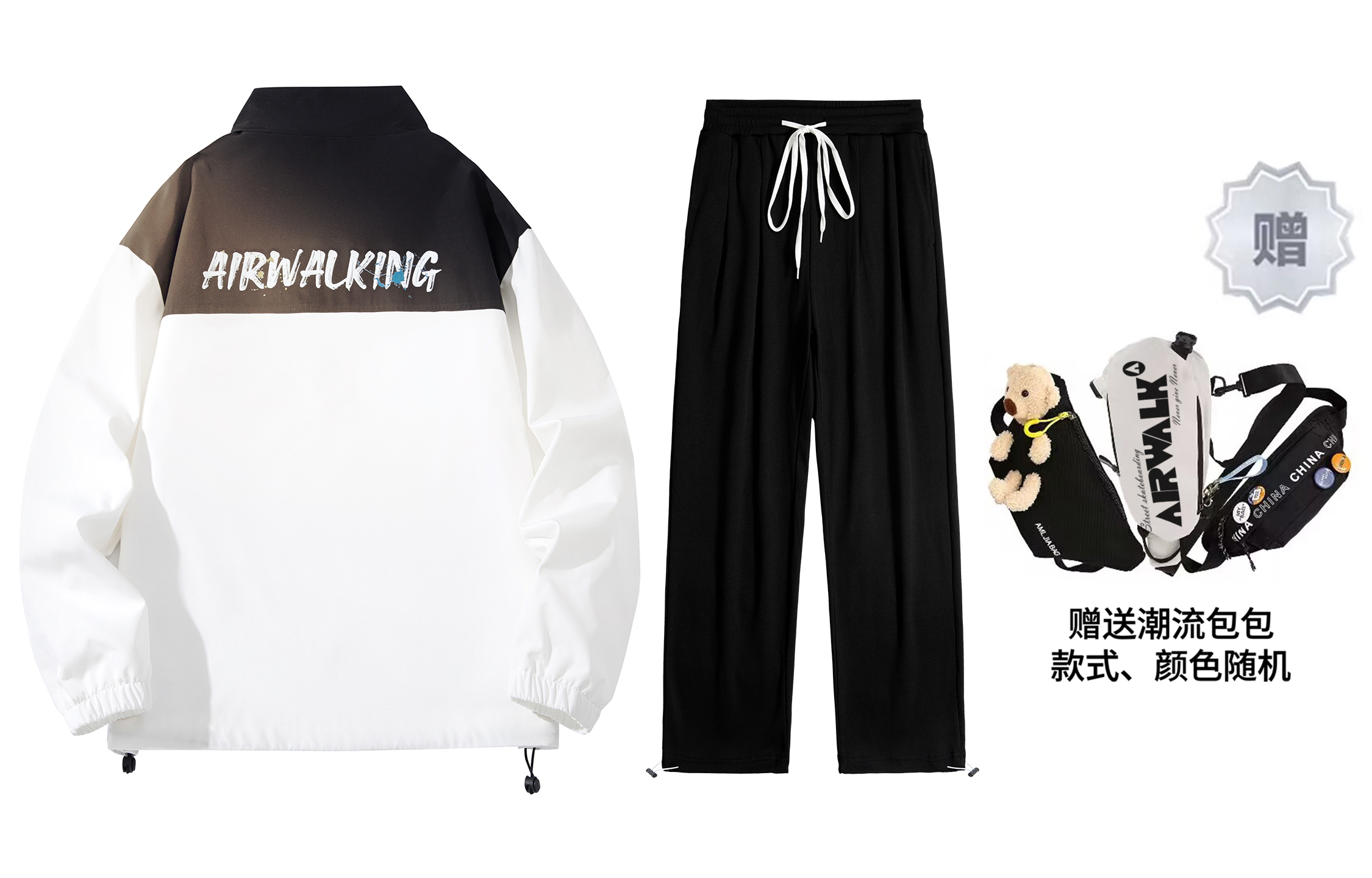 Airwalk Casual Sportswear Unisex Lapel Moderate