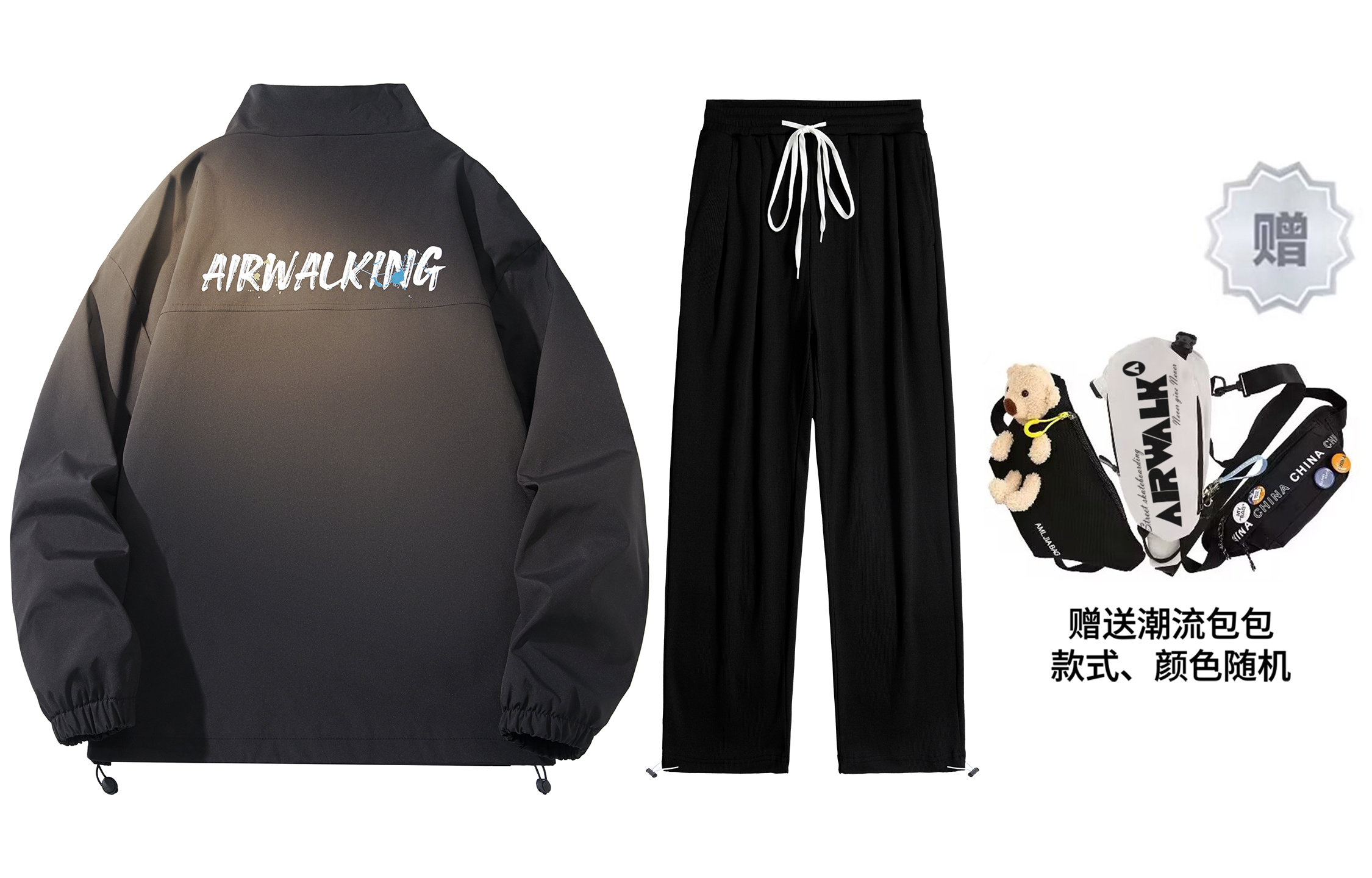 Airwalk Casual Sportswear Unisex Lapel Moderate