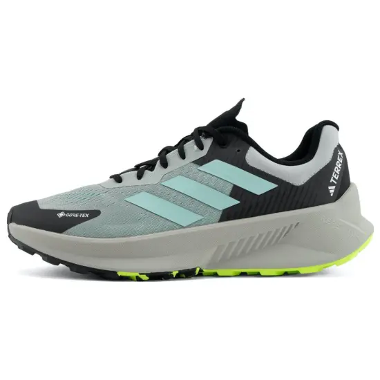 Adidas Terrex Soulstride Flow Gore-Tex Wonder Silver Semi Flash Aqua Lucid Lemon