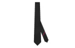 GUCCI Mulberry Silk Ties Men's Black