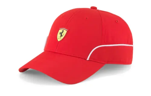 PUMA Polyester Baseball Caps Men's Red
