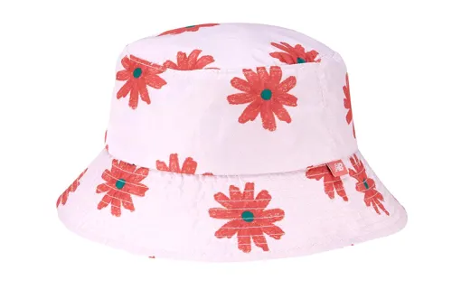 New Balance Patterned Print Bucket Hats Kids' Pink