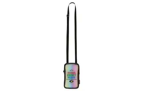 New Balance Polyester Shoulder Bag, Crossbody Bag Cell Phone Pouch Regular Men's Multicolor