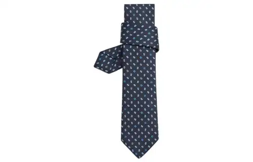 HERMES Pegase Pop Ties Men's Blue