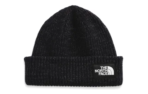 THE NORTH FACE jersey lining acrylic fleece hat men's black