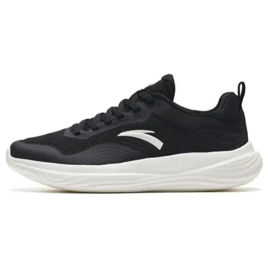 ANTA Training Shoes Men Low-Top Black White