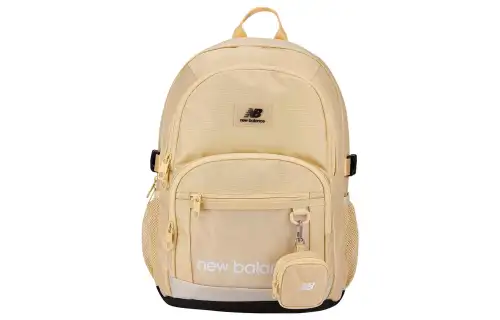 New Balance New balance, foldable nylon yellow backpack with zipper