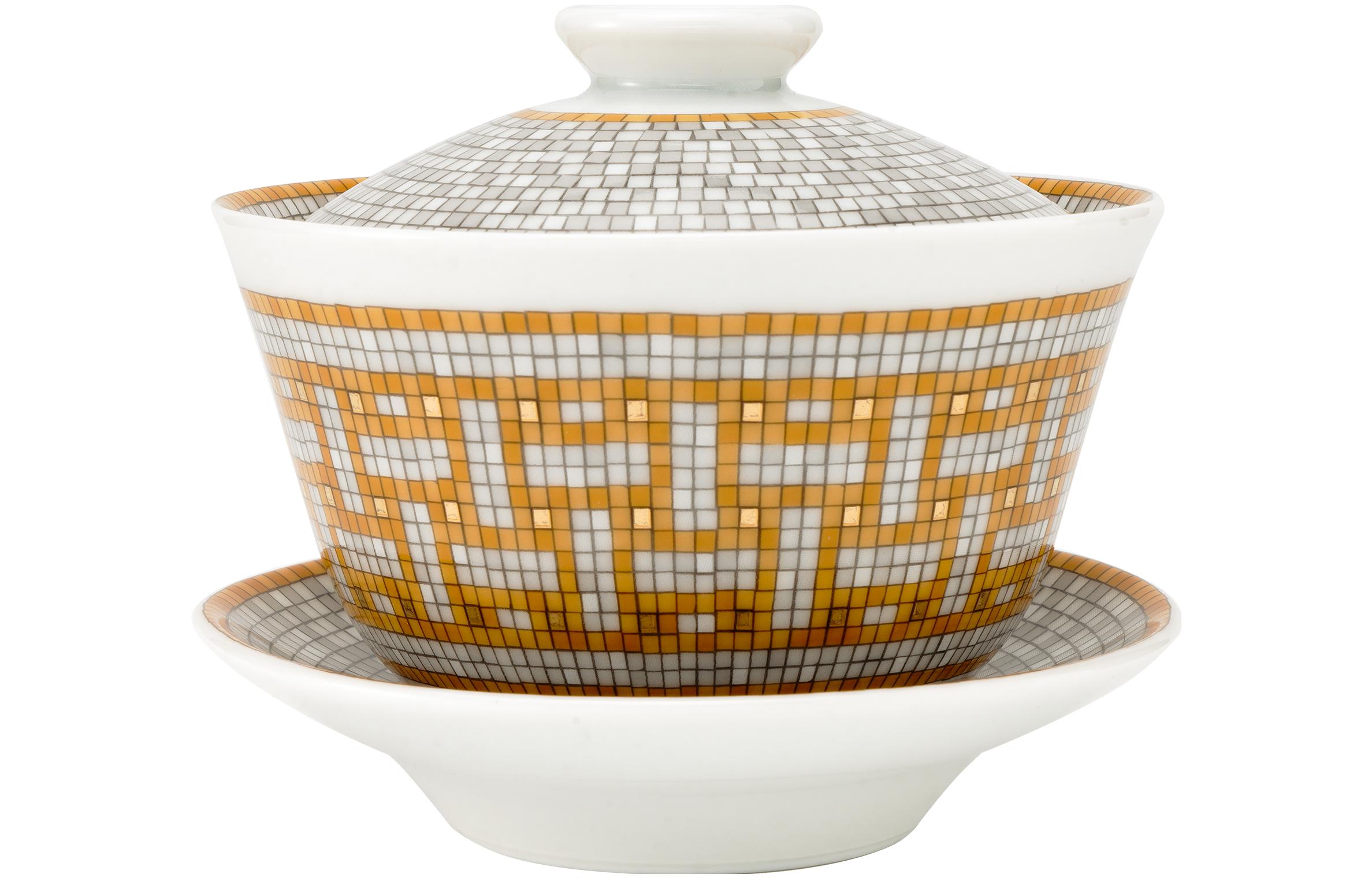Чашка Hermes Mosaique au 24 (золотая)