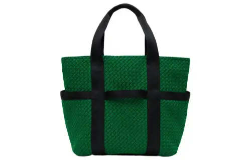 Bottega Veneta Fabric Handbag Men's Green